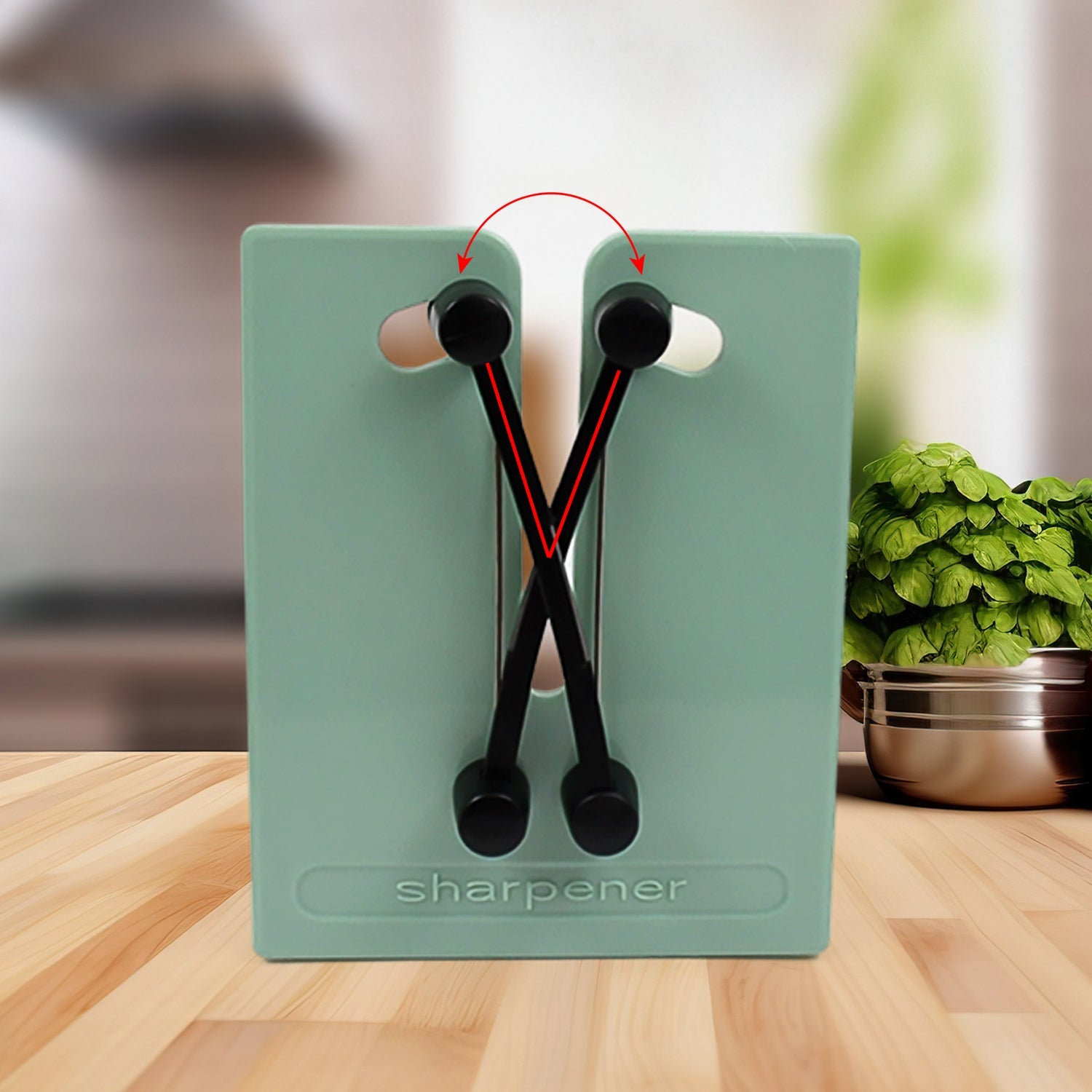 Creative Kitchen Knife Sharpener (1 Pc) Creative Kitchen Knife Sharpener (1 Pc)